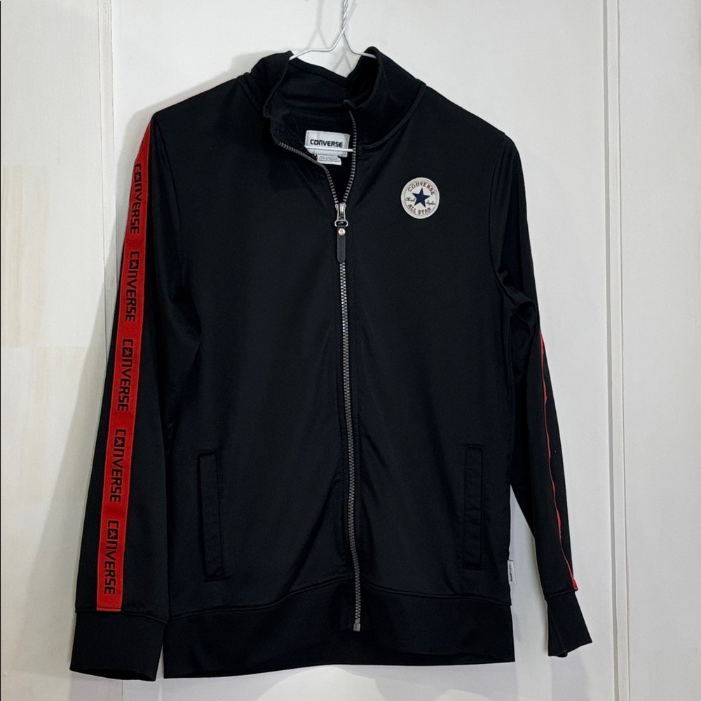 Converse Black Top with Blue Star Logo